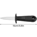 Stainless Steel Oyster Knife Set with Non-Slip Handle, Pack of 6 - view 3