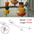 Stainless Steel Parrot and Bird Cage Treat Skewer - 20 cm - view 2