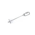 Stainless Steel Parrot Food Skewer Fruit Holder for Bird Cages - Small (14.5 cm)