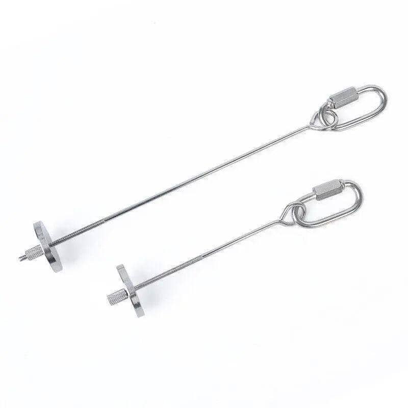 Stainless Steel Parrot Food Skewer Fruit Holder for Bird Cages - Small (14.5 cm) - view 3