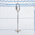 Stainless Steel Parrot Food Skewer Fruit Holder for Bird Cages - Small (14.5 cm) - view 5