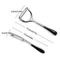 Stainless Steel Peeling Knife Set, 2 Piece - Silver and Black - view 3