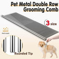 Stainless Steel Pet Grooming Comb - Extra Large (19 x 5.5 cm) - view 2