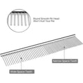 Stainless Steel Pet Grooming Comb - Extra Large (19 x 5.5 cm) - view 4