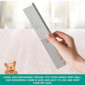 Stainless Steel Pet Grooming Comb - Large (19 x 4 cm) - view 5