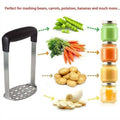 Stainless Steel Potato Masher with Wide Mesh Head and Comfort Handle - view 5