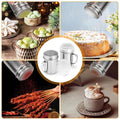 Stainless Steel Powder Shaker with Mesh Lid, 8 x 6cm - Silver - view 4
