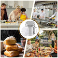 Stainless Steel Powder Shaker with Mesh Lid, 8 x 6cm - Silver - view 5