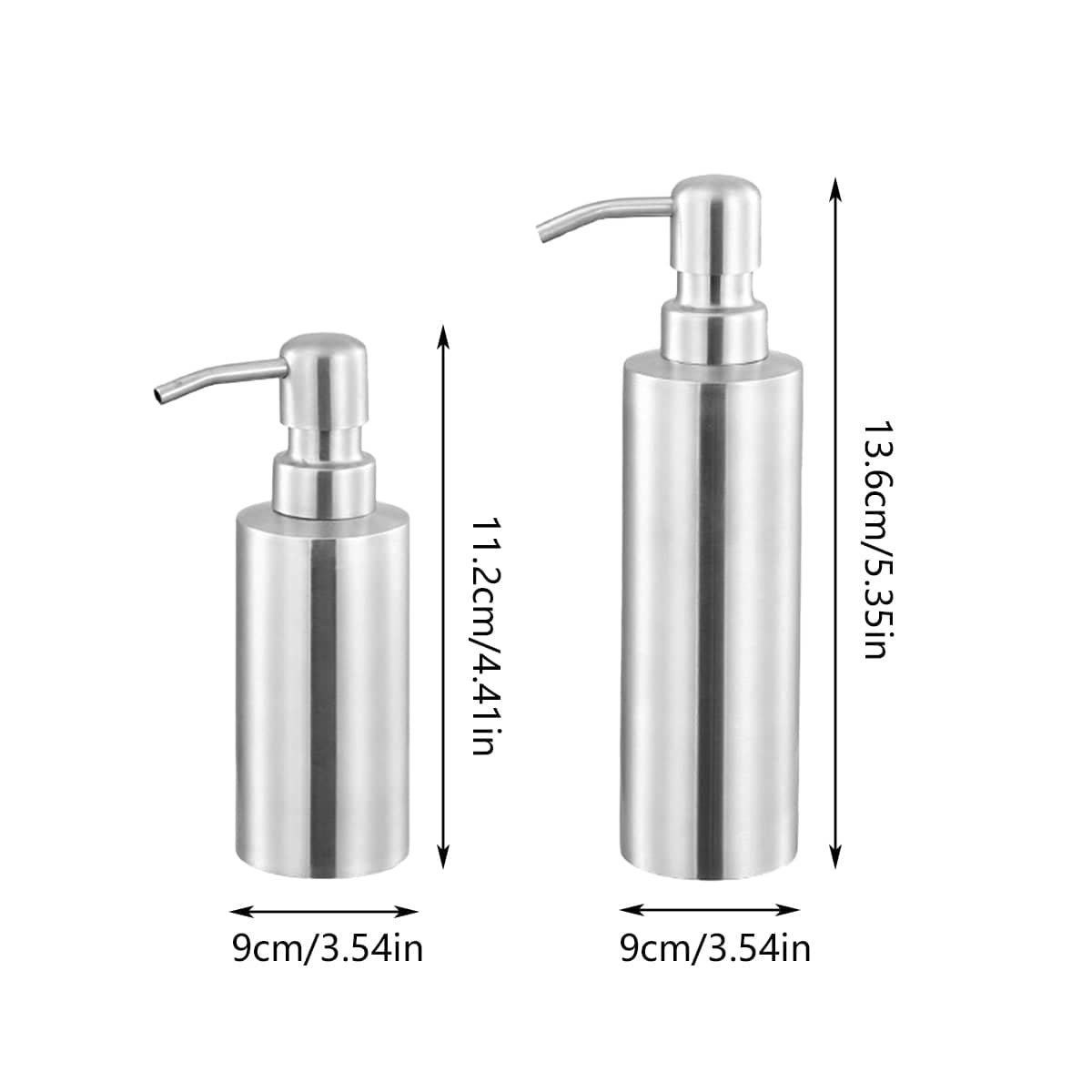 Stainless Steel Press Type Oil Sprayer and Soap Dispenser - 220 ml - view 4