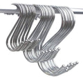 Stainless Steel S Hooks 7cm for Kitchen and Wardrobe - Small (7cm), 20 Pieces - view 5