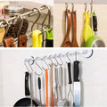 Stainless Steel S Hooks 7cm for Kitchen and Wardrobe - Small (7cm), 5 Pieces - view 4