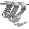 Stainless Steel S Hooks 7cm for Kitchen and Wardrobe - Small (7cm), 5 Pieces - view 5