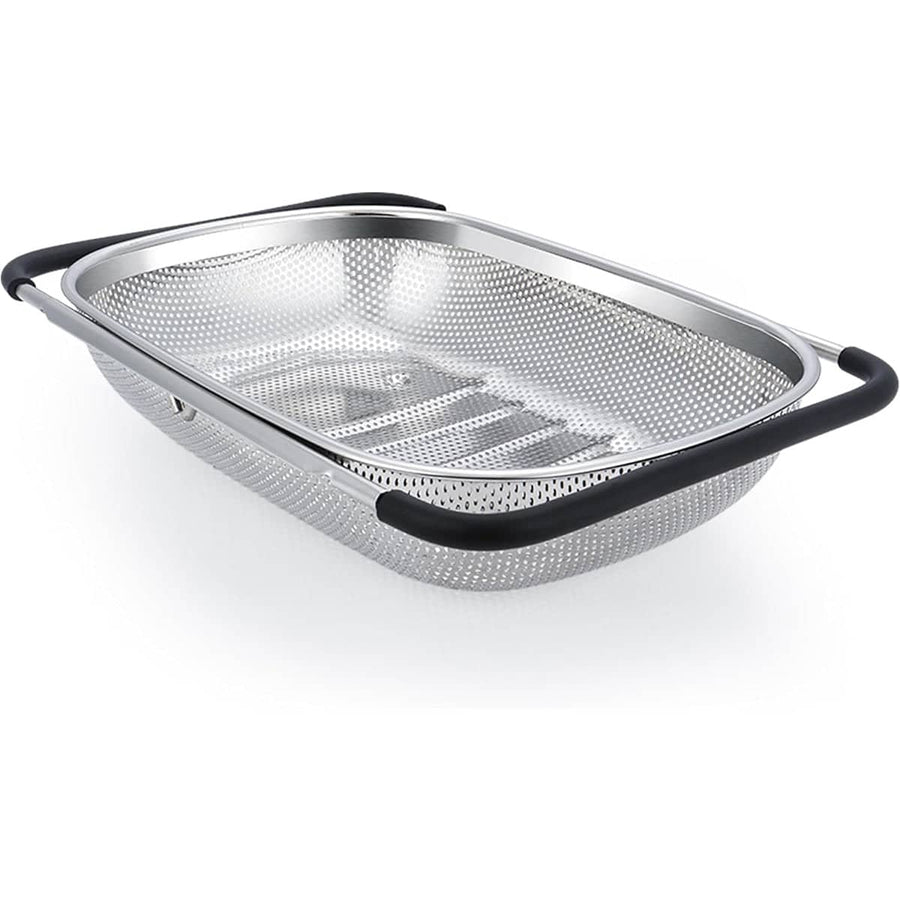 Stainless Steel Sink Basket Drain Rack - Small, 18 x 27 x 8 cm