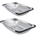 Stainless Steel Sink Basket Drain Rack - Small, 18 x 27 x 8 cm - view 3