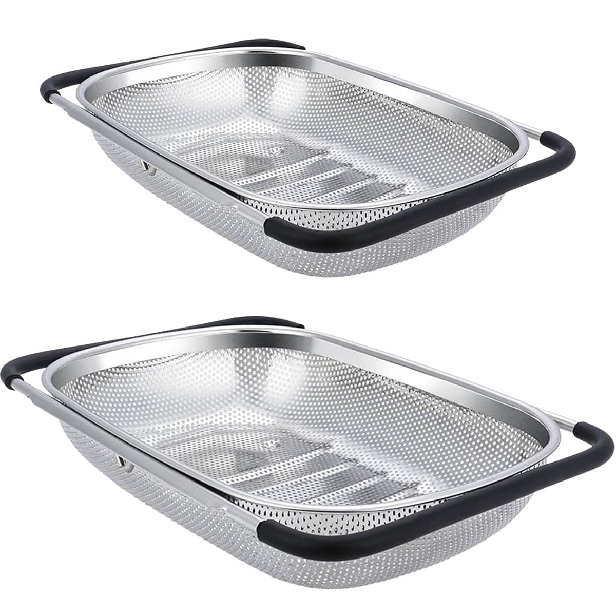 Stainless Steel Sink Basket Drain Rack - Small, 18 x 27 x 8 cm - view 3