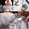 Stainless Steel Small Funnel Set for Hip Flasks and Camping, Pack of 10 - view 5