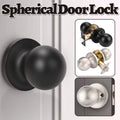 Stainless Steel Spherical Door Knob, Keyless Passage - Silver - view 2