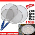Stainless Steel Splatter Guard Oil Net Pan Splash Cover - 21 cm - view 2