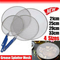 Stainless Steel Splatter Guard Oil Net Pan Splash Cover - 25 cm - view 2