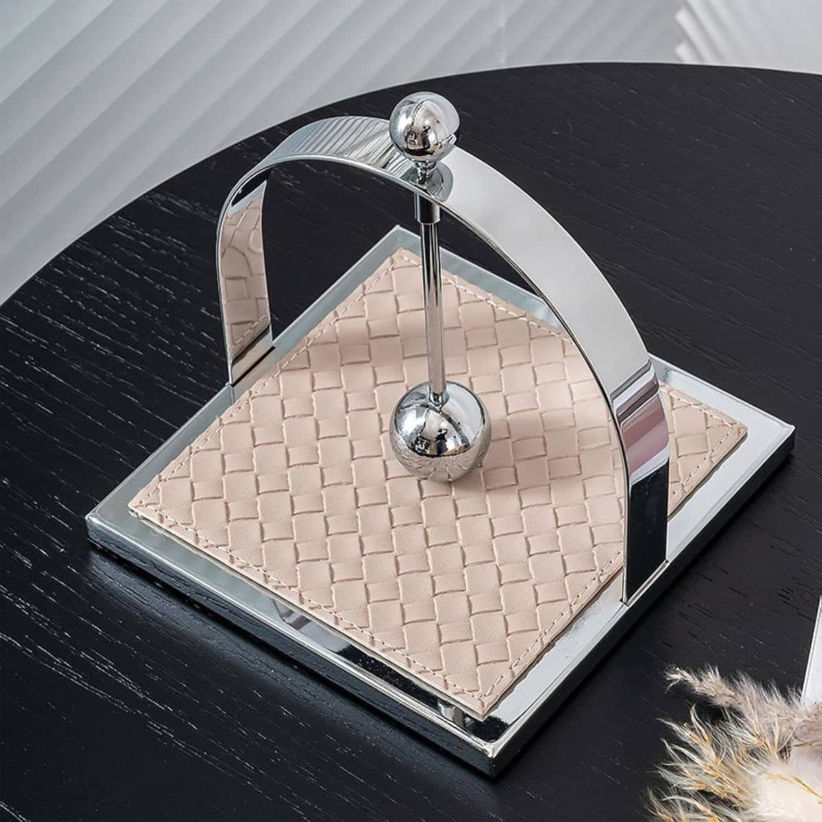 Stainless Steel Square Tabletop Napkin Holder for Kitchen and Restaurant Use - view 5