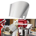 Stainless Steel Stand Mixer Pouring Shield with Wide Chute - Silver - view 5