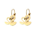 Stainless Steel Swan Dangle Earrings, Bird and Animal Charm Jewellery for Women - view 2