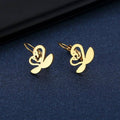 Stainless Steel Swan Dangle Earrings, Bird and Animal Charm Jewellery for Women - view 3