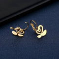 Stainless Steel Swan Dangle Earrings, Bird and Animal Charm Jewellery for Women - view 4