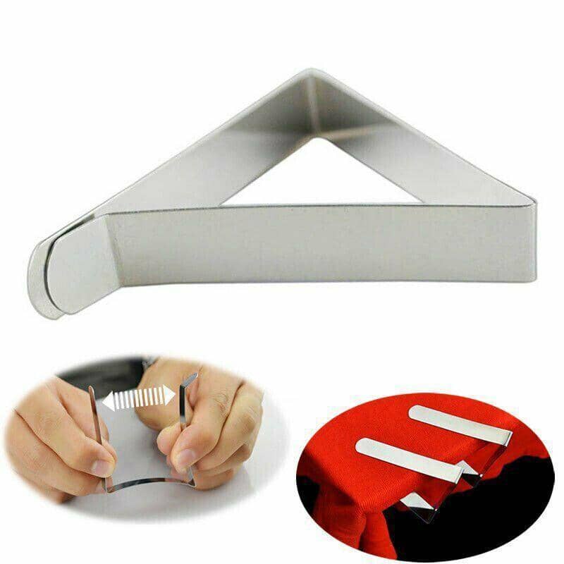 Stainless Steel Tablecloth Clips for Picnic and Party Tables, Pack of 12 - view 5