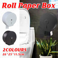 Stainless Steel Toilet Paper Roll Box with Window, Hotel Restroom - Black - view 2