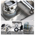 Stainless Steel Toolbox Lock for Car Trailer, Silver - view 5