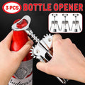 Stainless Steel Wine Bottle Opener and Corkscrew Set, Set of 3