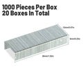 Standard 24/6 Staples Silver Pack of 20 Boxes of 1000 Staples - view 3
