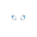Star Shaped Stud Earrings for Women, Elegant Alloy Jewellery - view 2