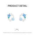 Star Shaped Stud Earrings for Women, Elegant Alloy Jewellery - view 3
