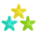 Starfish Floating Dog Toy with Squeaker - Green - view 3