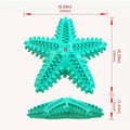 Starfish Floating Dog Toy with Squeaker - Green - view 4