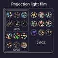 Starry Sky Projection Night Light with Bluetooth Music - 21 Projection Slides - view 4