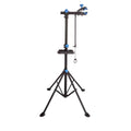 Steel Foldable Bike Repair Stand, Blue Accents, 107-188 cm