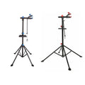 Steel Foldable Bike Repair Stand, Red Accents, 107-188 cm - view 3