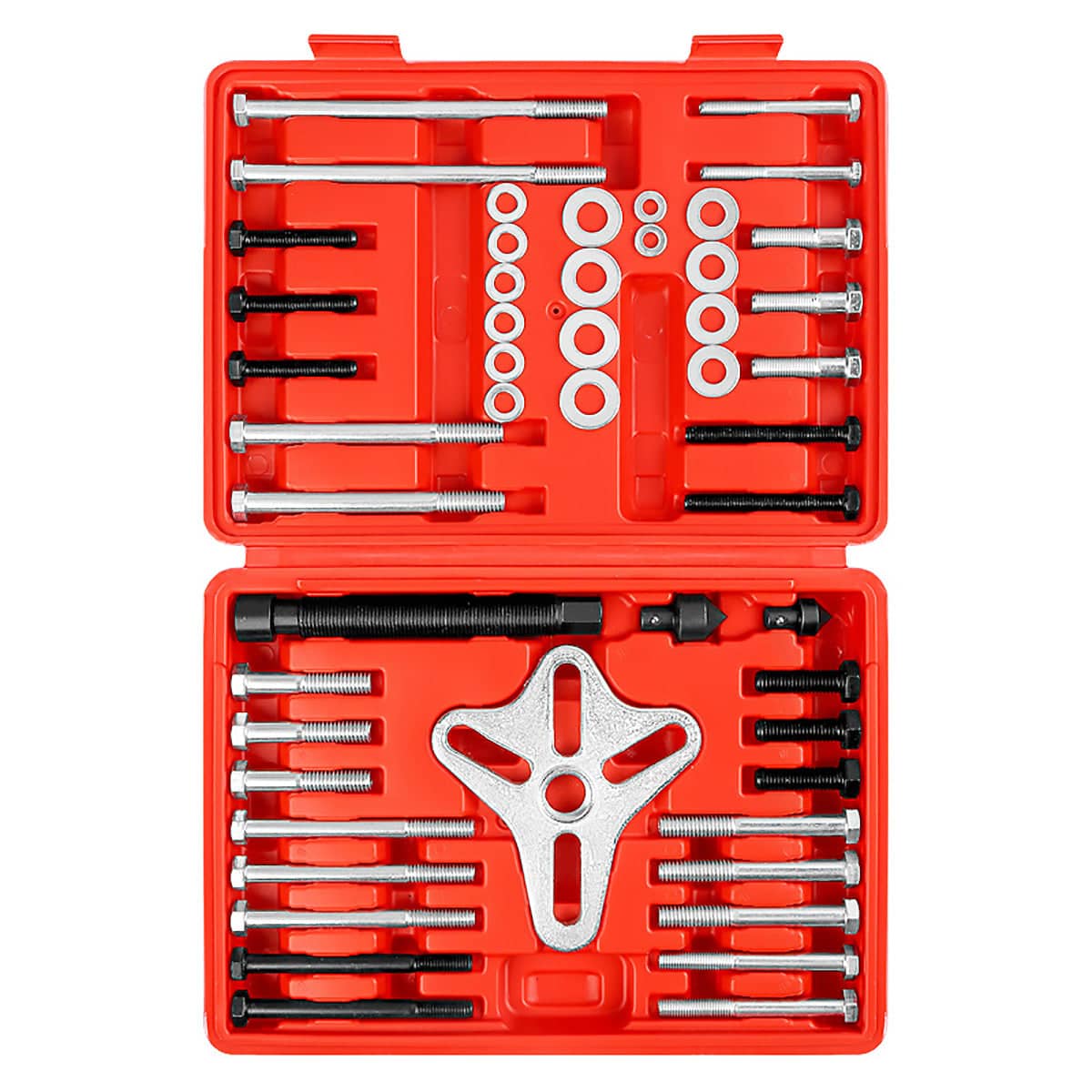 Steering Wheel Puller Hub Removal and Ball Joint Puller 46 Piece Kit for Cars - view 2