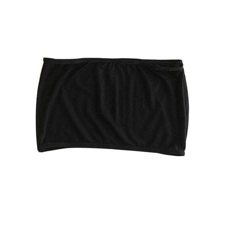 Strapless Tube Top Bandeau Bra for Women, Modal, One Size - Black