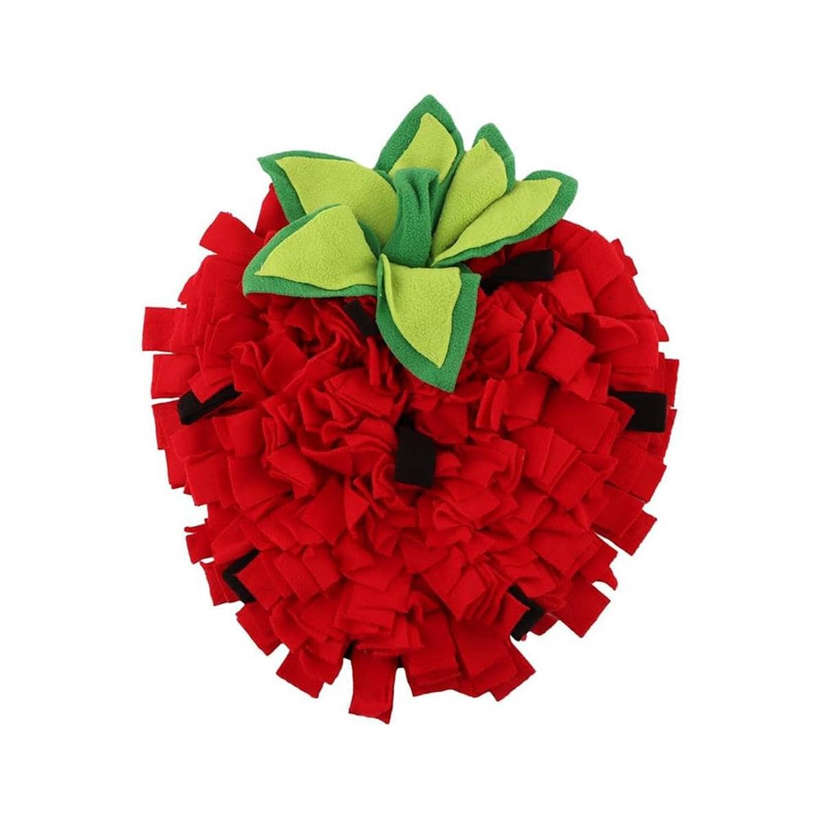 Strawberry Shaped Pet Snuffle Mat Slow Feeder Interactive Puzzle Mat for Small Pets - view 2