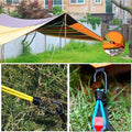 Stretch Latex Tent Peg Hooks with Metal Hook, Anti-Slip - Pack of 6 - view 4