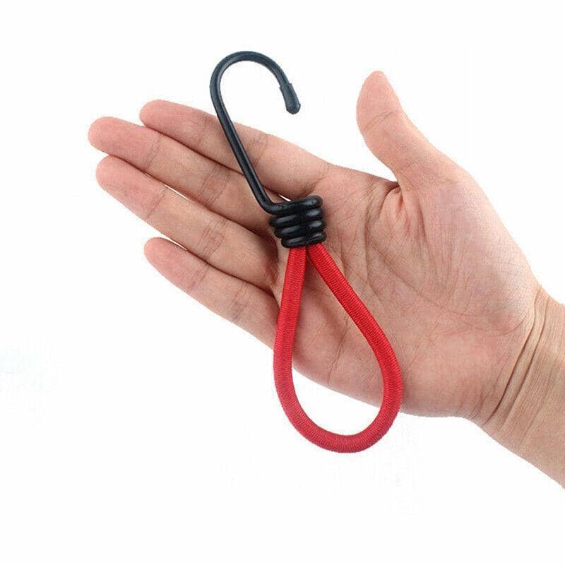 Stretch Latex Tent Peg Hooks with Metal Hook, Anti-Slip - Pack of 6 - view 5