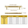 Striped Cabinet Pull Handle, 256 mm Hole Spacing - Black - view 4