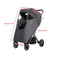 Stroller Cover Rainproof Breathable All Season Pram Protector with Mesh Vents - view 3