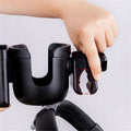 Stroller Cup Holder with Phone Storage, Black - view 4