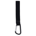 Stroller Hooks with Hook-And-Loop Straps - Black, Pack of 2