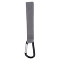 Stroller Hooks with Hook-And-Loop Straps - Grey, Pack of 2